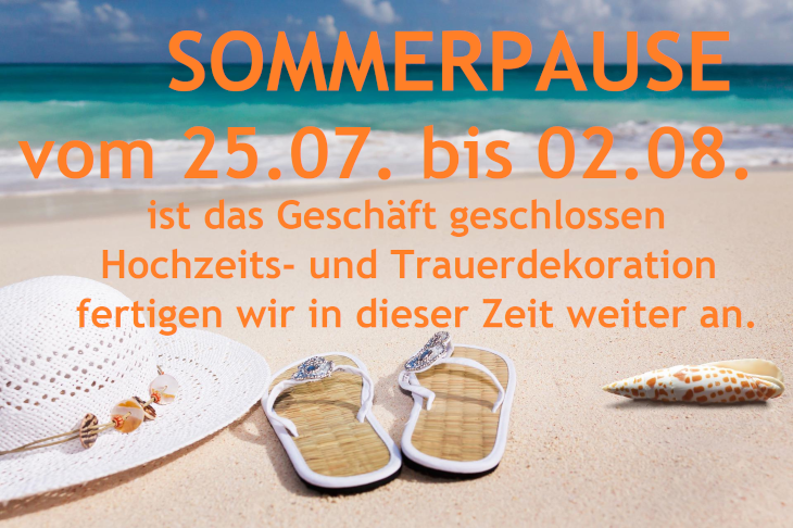 Sommerpause 2022